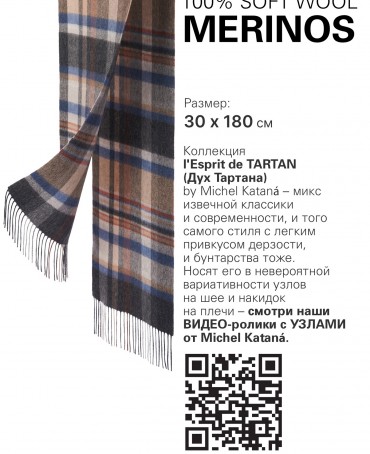 Шарф Унисекс FTQ.W220_GZ-670A/CARAM